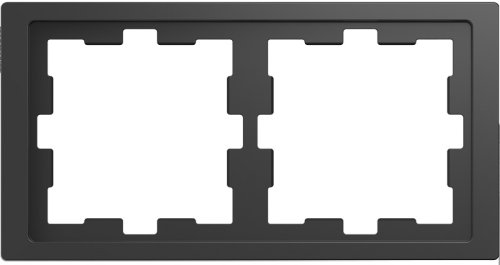 Рамка универсальная Schneider Electric Merten D-Life 2-м. антрацит картинка